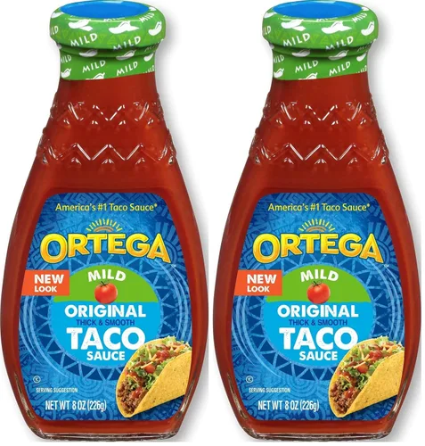 Vista 18 de Salsa picante para tacos Ortega Blazin’ Fire, 8 onzas