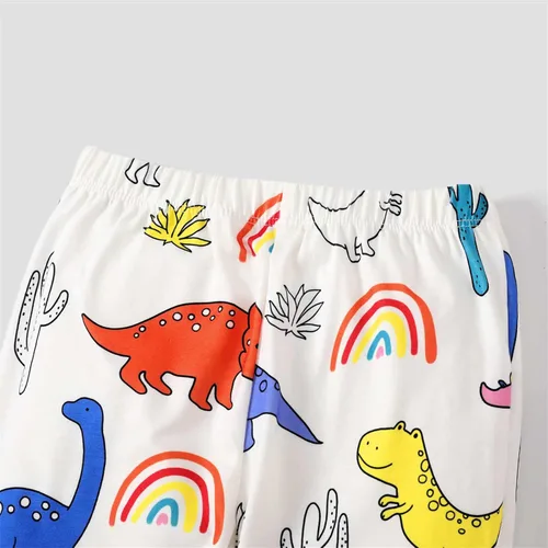 Vista 5 de PATPAT Conjunto de pijama de manga larga para niñas pequeñas, parte superior e inferior para niña de 2 a 6 años