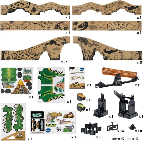 Vista 9 de VTech Turbo Edge Riders Raptor Racers Track Set