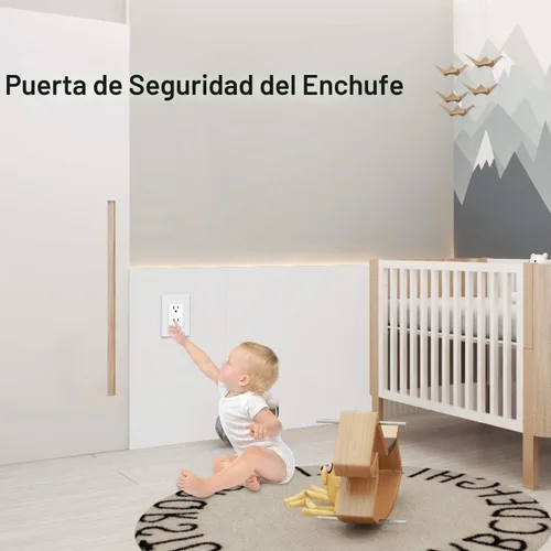 Vista 7 de LIVOLO Enchufes eléctricos verticales estándar de Estados Unidos con panel de vidrio templado (15A), CA 110 ~ 220 V, no salida GFCI