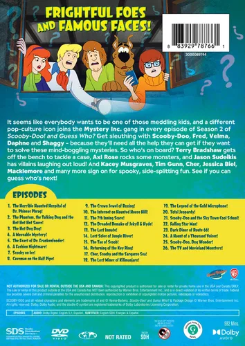 Vista 3 de Scooby-Doo! and Guess Who The Complete Second Season (DVD)