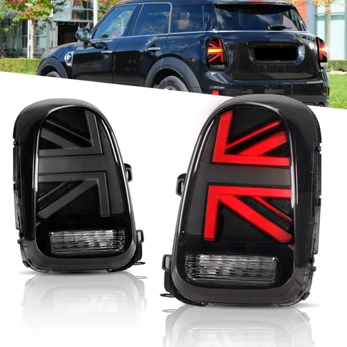Vista 10 de Luces traseras compatibles con MINI Countryman Coopers Hatchback F60 2017-2020 Animación de inicio/señal de giro secuencial/Plug & Play/Par