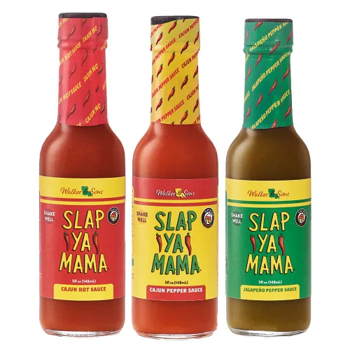 Vista 8 de Slap Ya Mama Salsa picante Chipotle, 5 onzas, sabor a pimienta ahumada