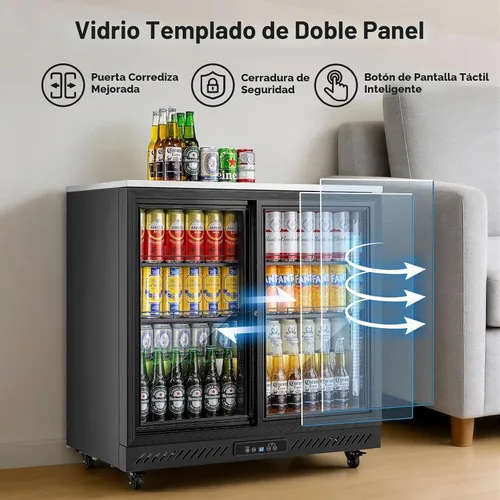 Vista 7 de Refrigerador de barra comercial,Refrigerador de bebidas de altura