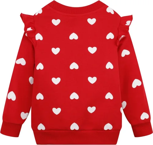 Vista 67 de Sudaderas para niñas pequeñas, cuello redondo, sin botones, de manga larga, para invierno, casual, ropa 2T-7T, Dinosaurio