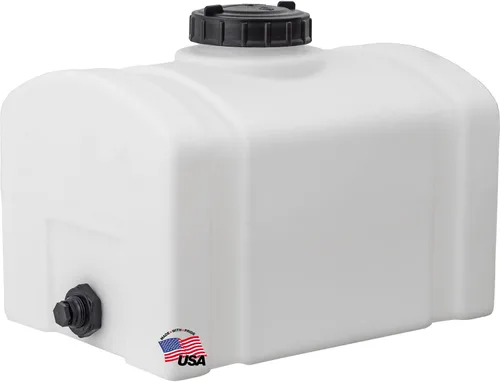 Vista 10 de RomoTech 82123899 Tanque de Agua con Depósito Abovedado de Polietileno, 26 galones, Fabricado en los Estados Unidos Tanque de Polietileno para Agua