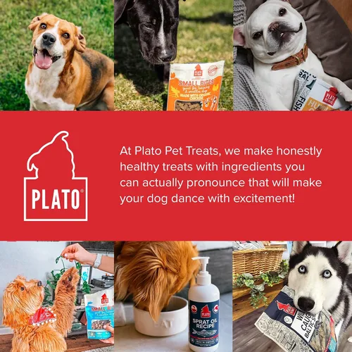 Vista 8 de Plato Pet Treats - Golosinas secas al aire para perros, carne y pato reales del tamaño de un bocado, sin granos y alto contenido de proteínas
