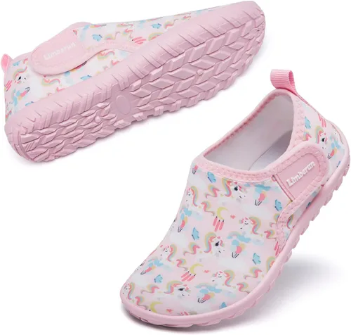 Vista 6 de Limberun Zapatos de agua para niños pequeños, zapatos para piscina y playa Hdk3302-dinosaurio