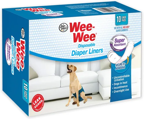 Vista 7 de Pañales desechables Wee-Wee super absorbentes, para perros., 10