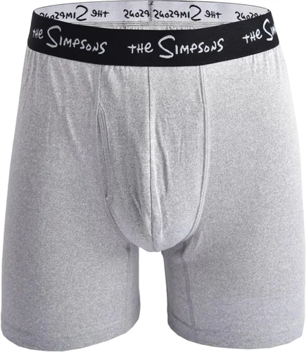 Vista 4 de The Simpsons Paquete de 3 calzoncillos tipo bóxer cómodos para hombre