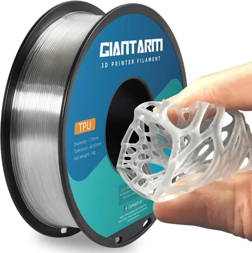 Vista 32 de GIANTARM Filamento PETG, precisión dimensional de 1.75 mm +/-0.02mm, carrete de 1 kg (2.2 libras), embalaje al vacío, para impresoras 3D, verde