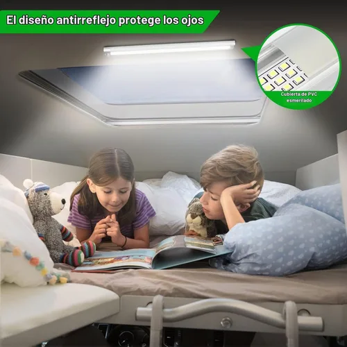 Vista 5 de CT CAPETRONIX Barra de luz LED de 12 V, 168 LED, 1700 lúmenes, 10 W, CC de 12 voltios con interruptor de encendido/apagado, para remolque de carga