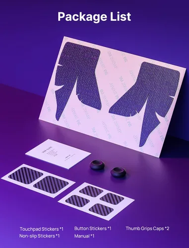 Vista 6 de JSAUX Juego de calcomanías de piel compatibles con cubierta de vapor, calcomanías de agarre antideslizantes para cubierta de vapor, protector