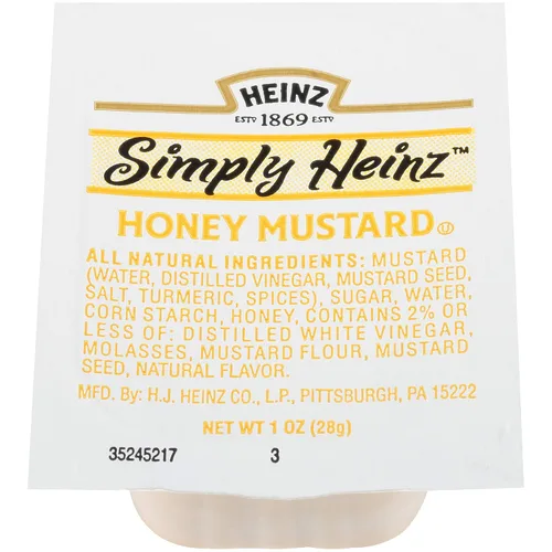 Vista 10 de Heinz Salsa de mostaza y miel (paquetes de 1 oz, paquete de 100)