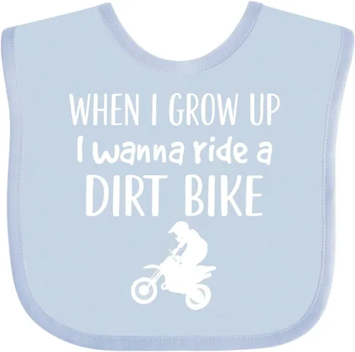 Vista 15 de inktastic Babero para bebé de motocross Future Dirt Biker
