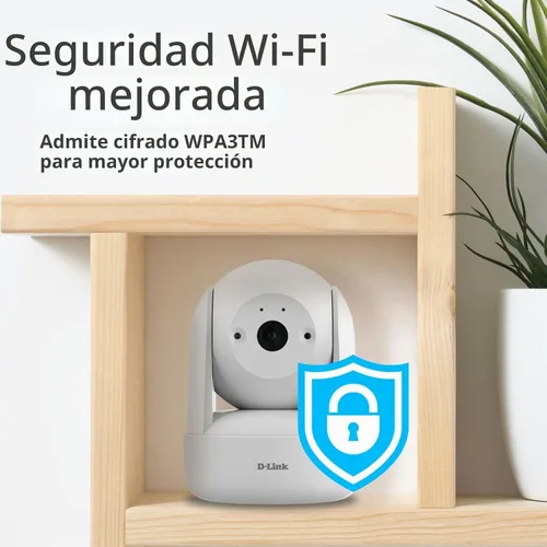 Vista 11 de D-Link Cámara de seguridad interior de 360° View 2K Pan & Tilt WiFi