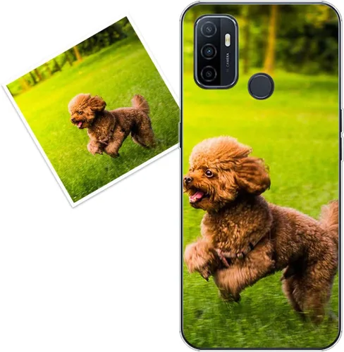 Vista 217 de Funda personalizada compatible con Oppo A1 Pro, fundas de teléfono personalizadas con imagen de foto, imagen de texto, cubierta transparente