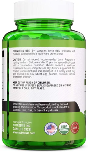 Vista 2 de SuperGreens – Espirulina, Chlorella, Wheatgrass + más – & Inmune Booster de energía, 1