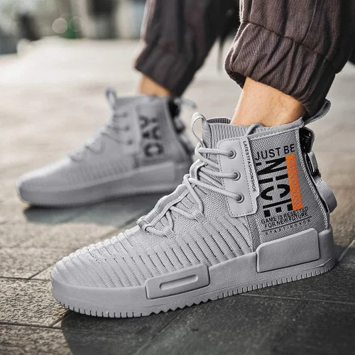 Vista 6 de Tenis a la moda para hombre, tenis para correr, tenis para caminar, uso casual, practicar deportes