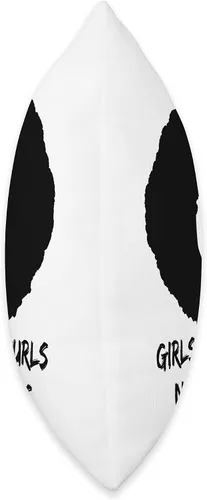 Vista 2 de Afro Gift girly curly fro hairstyle gift idea Girls with Curls Need Pearls-I Love My Big Afro-The Fro - Almohada de 16 x 16 pulgadas, multicolor