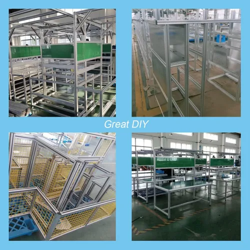 Vista 5 de Juego de 4 soportes de esquina 3030 con placas de unión en forma de L de 5 agujeros para accesorios de extrusión de aluminio 3030, negro (L)