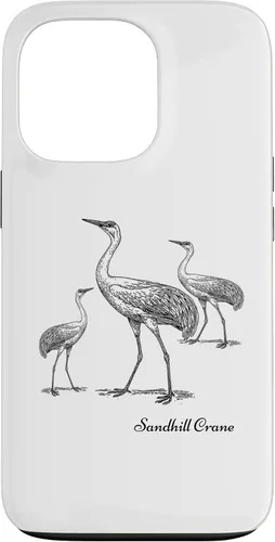 Vista 10 de Sandhill Crane Bird Ornithology Case for iPhone 17