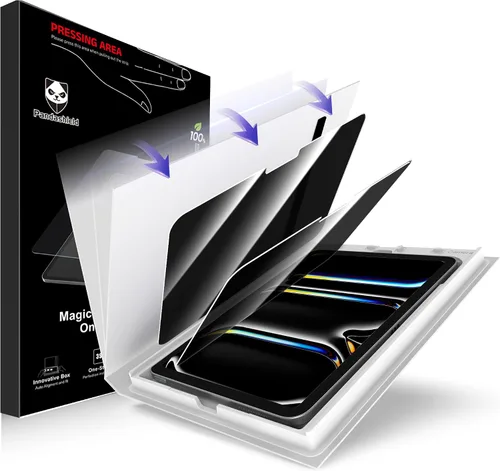 Vista 21 de PandaShield Paquete de 2 protectores de pantalla de privacidad de fácil instalación para iPad Air [11 pulgadas] M4/M3/M2 (2026/2025/2024)