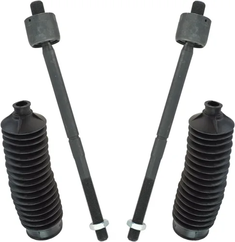 Vista 22 de TRQ Kit de dirección delantera con barra de acoplamiento de fuelle de piñón y cremallera compatible con Toyota Echo 2000-2005