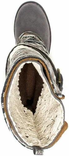 Vista 3 de Botas para mujer con correa, de Muk Luks