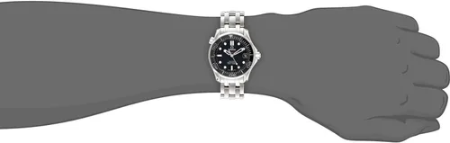 Vista 3 de Omega 21230362001002 Seamaster reloj unisex automático - esfera negra