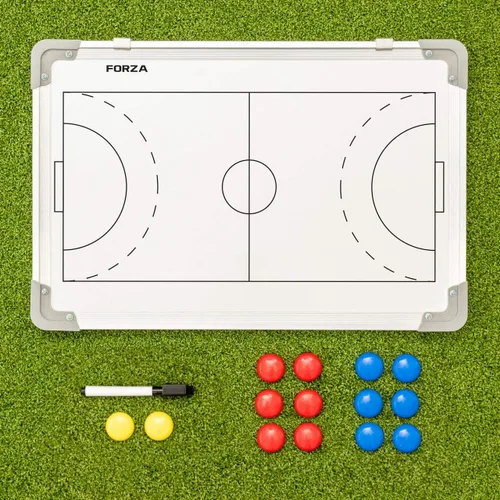 Vista 11 de FORZA Pizarra blanca de entrenamiento deportivo de doble cara de 18 x 12 pulgadas 13 opciones deportivas – Marcadores magnéticos, bolígrafo