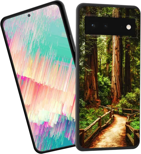 Vista 29 de Funda delgada para Google Pixel 4 XL, funda delgada de silicona de TPU suave a prueba de golpes para Google Pixel 4 XL, cruz negra