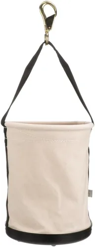 Vista 6 de Klein Tools 5109SLR Bolsa para herramientas de lona, bolsa de herramientas multiusos con fondo de plástico con orificios de drenaje, con capacidad