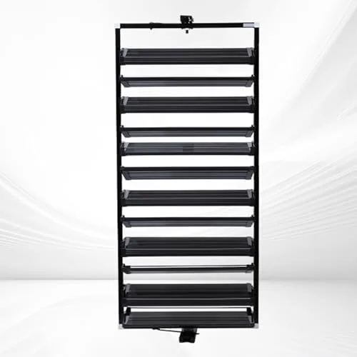 Vista 29 de 360° Rotating Shoe Organizer - Stylish Hidden Shoe Cabinet, Space-Saving Shoe Rack for Entryway, Living Room & Hallway - Modern Storage Solution