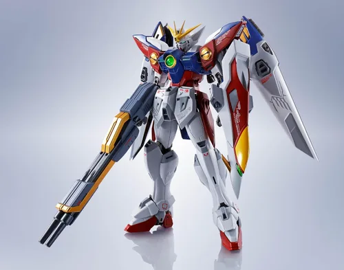 Vista 2 de TAMASHII NATIONS - Nuevo informe móvil Gundam Wing - Wing Gundam Zero, Bandai Spirits Metal Robot Spirits Coleccionable Gundam Universe New Mobile