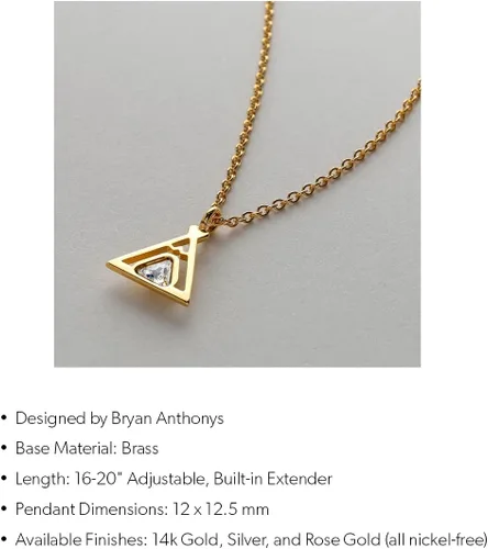 Vista 20 de Bryan Anthonys Collares y conjuntos con colgante en una variedad de estilos