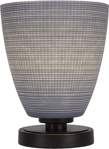 Vista 50 de Luna - Lámpara de mesa con 1 luz en granito oscuro (51-DG-300)