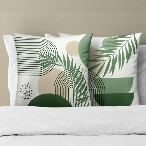Vista 131 de Giwawa Juego de 2 fundas de almohada decorativas con diseño floral de girasol de 16 x 16 pulgadas, fundas de cojín decorativas para el hogar, sofá