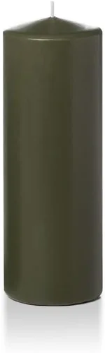 Vista 82 de yummi Caja de 12 velas redondas blancas de 3" x 4