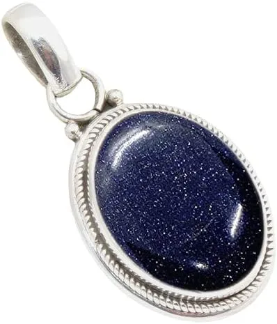 Vista 11 de Colgante de plata de ley 925 Joyería de plata hecha a mano para mujer, colgante de piedras preciosas naturales, regalo perfecto para ella