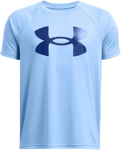 Vista 9 de Under Armour Camiseta de manga corta Tech Hybrid con estampado para niños