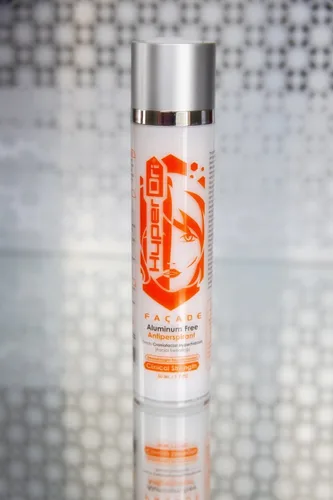 Vista 2 de Fachada Antitranspirante Libre de Aluminio para Hiperhidrosis Facial