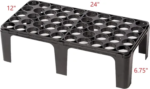 Vista 3 de Stuewe & Sons - Bandejas de 50 cavidades con D16L - Kit de cultivo de células profundas de 2 x 7 pulgadas - Paquete de 2