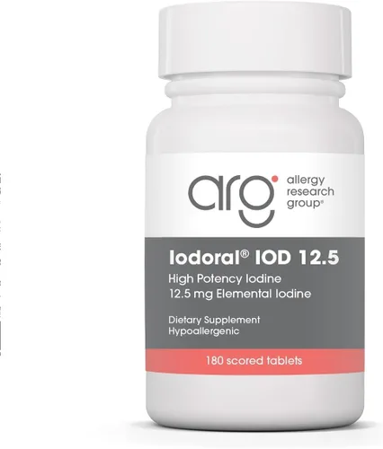 Vista 11 de ARG Optimox Yodoral 6.25 mg - Suplemento de yodo y potasio para apoyo al equilibrio tiroideo y metabólico, libre de soja y gluten, 90 porciones, 90