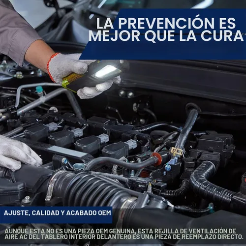 Vista 7 de FEXON Rejillas delanteras interiores para salpicadero, calefactor de CA cromado, compatible con Ford F150 F-150 Lobo 9L3Z-19893-CA 2009-2014, 4