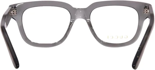 Vista 4 de Gucci GG1219O 003 50 Nuevas Gafas para Hombre, Gris transparente