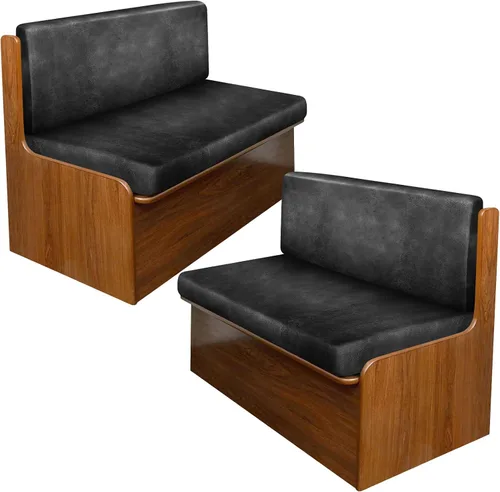 Vista 118 de Fundas de cojín tipo cuero para sofá, juego de fundas protectoras de muebles para sillón seccional, sofá biplaza de tela de elastano elástica