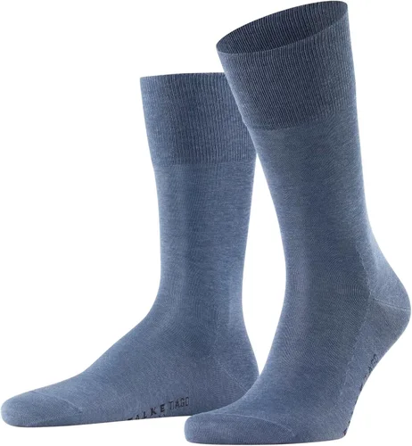 Vista 35 de FALKE Calcetines Tiago de vestir para hombre, algodón sostenible, tripa, 1 par Azul (Arándano)