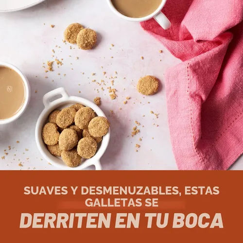 Vista 7 de HIGHKEY Galletas mini de azúcar y canela de harina de almendras de 2.25 onzas (paquete de 3)