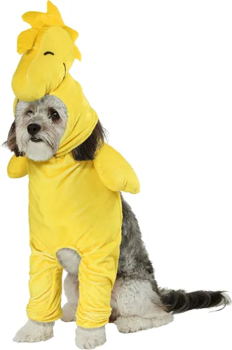 Vista 4 de Rubies Peanuts: Disfraz de Woodstock para mascotas para perros o gatos, talla M